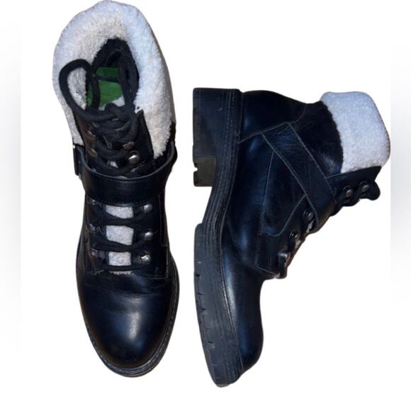 Kensi Black Leather Dagger Brooklyn Monroe Boots size 10 - Picture 5 of 5